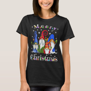 Gnome kerstpyjama's - Garden Gnome Merry Chris T-shirt