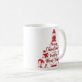 Gnome & Kerststol Kerstboom Koffiemok (Voorkant rechts)