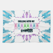 Gnome keukenhanddoek (Horizontaal)