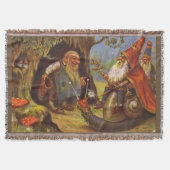 Gnome King Cozy Throw Blanket Deken (Voorkant)