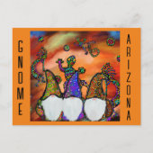Gnome Kunst Briefkaart (Voorkant)
