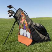 Gnome Kunst Golfhanddoek (Groen)