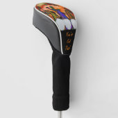 Gnome Kunst Golfheadcover (Schuin)