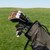 Gnome Kunst Golfheadcover (Insitu)