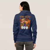 Gnome Kunst Hoodie (Achterkant volledig)