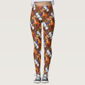 Gnome Kunst Leggings (Voorkant)