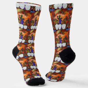 Gnome Kunst Sokken
