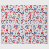 Gnome Labor Day, de Amerikaanse feestdag Cadeaupapier (Vlak)