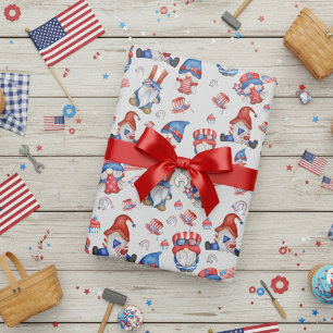 Gnome Labor Day, de Amerikaanse feestdag Cadeaupapier