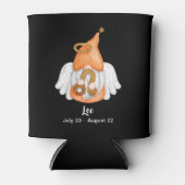 Gnome Leo Astrology Sign Angel Blikjeskoeler (Voorkant)