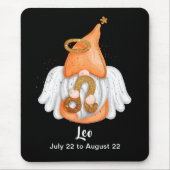 Gnome Leo Astrology Sign Angel Muismat (Voorkant)