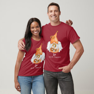 Gnome Leo Astrology Sign Angel Unisex T-shirt