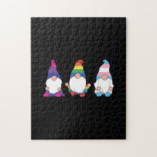 Gnome LGBTQ Bisexual Transsexual Ally Legpuzzel