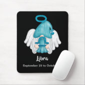 Gnome Libra Astrology Sign Angel Muismat (Met muis)