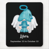 Gnome Libra Astrology Sign Angel Muismat (Voorkant)