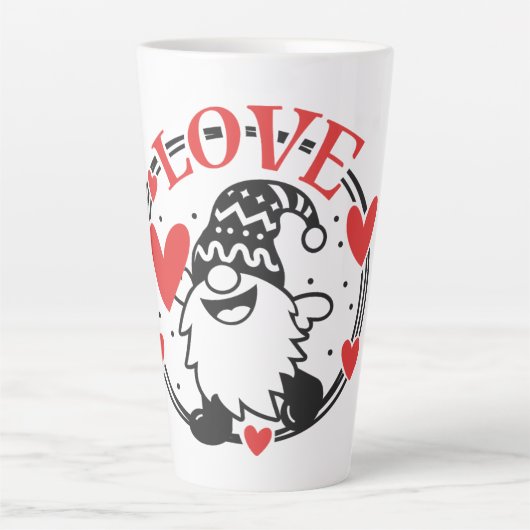 Gnome Liefde Latte Mok (Voorkant)