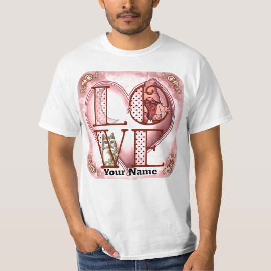 Gnome Liefde T-shirt (Voorkant)