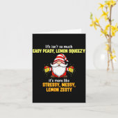 Gnome - Life Isn't So Much Easy Peasy Lemon Squeez Kaart (Gele Bloem)