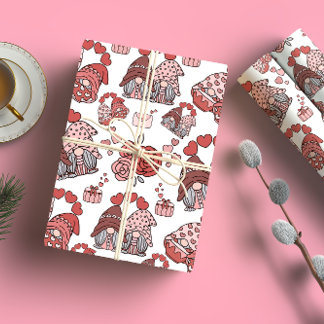 Gnome Love Cadeaupapier