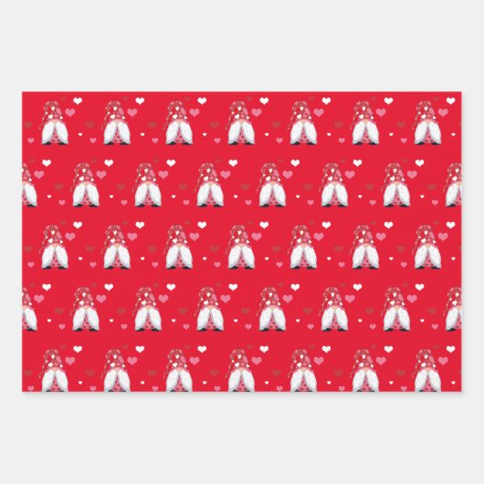 Gnome Love Inpakpapier Vel (Voorkant 2)