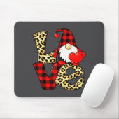 Gnome Love Valentine Gnomes Valentines Day Men Wom Muismat (Met muis)