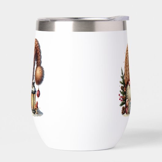 Gnome Made Eggnog Tumbler (Links)