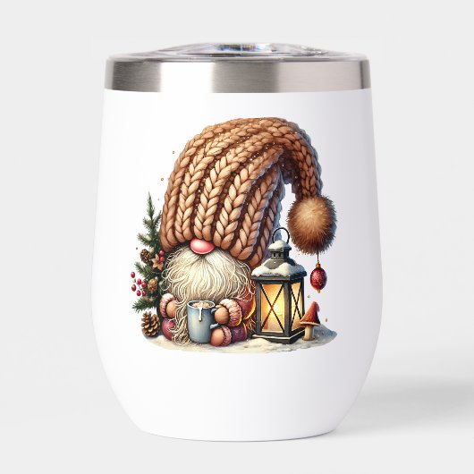 Gnome Made Eggnog Tumbler (Voorkant)