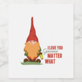 Gnome Materie Wat Wijn Etiket (Enkel label)