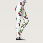 Gnome met kerstboom Pet en cadeau Leggings (Rechts)