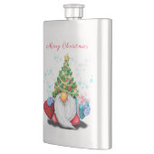 Gnome met kerstboom Pet en geschenkfles Flacon (Links)