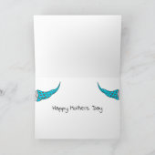 Gnome Mother's Day Best Mom Ever Feestdagen Kaart (Binnen)