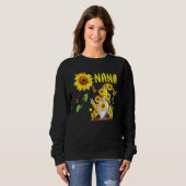 Gnome Nanna Sunflower Love Trui (Voorkant volledig)