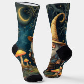 Gnome night sokken (Gebogen)