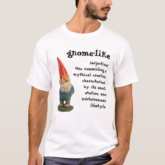 Gnome Nightshirt T-shirt (Voorkant)