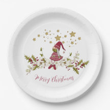 Gnome Nordic Red Green Gold Stars