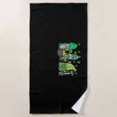 Gnome Nurses Saint Pattys Scrub Nurse St Patricks Strandlaken (Voorkant)