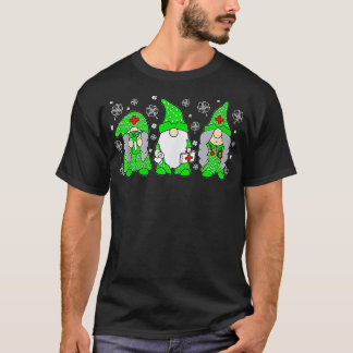 Gnome Nurses Saint Pattys Scrub Nurse St Patricks T-shirt