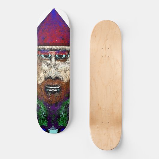Gnome Nutkraker Skateboard (Voorkant)