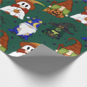Gnome-o-Ween (groot) inpakpapier (Hoek)