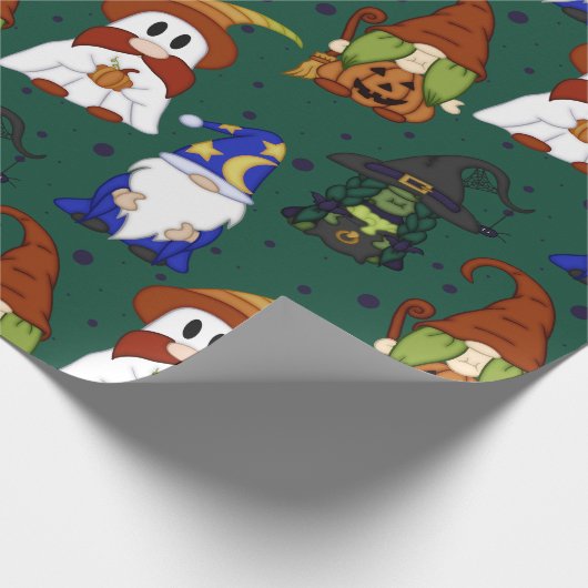 Gnome-o-Ween (groot) inpakpapier (Hoek)