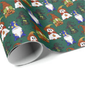Gnome-o-Ween (klein) inpakpapier (Rol Hoek)