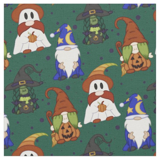 Gnome-o-Ween (Kleine) Stof (Close Up)