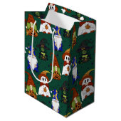 Gnome-o-Ween (Medium) Cadeautas (Voorkant Gekanteld)