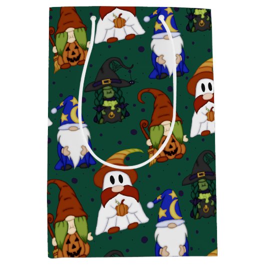 Gnome-o-Ween (Medium) Cadeautas (Voorkant)