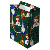 Gnome-o-Ween (Medium) Cadeautas (Achterkant Gekanteld)