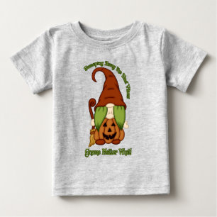 Gnome-O-Ween Pompoen Heks Pun T-Shirts