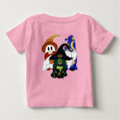 Gnome-O-Ween Spinnenheks Punt-Shirts (Achterkant)