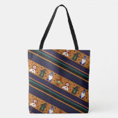 Gnome-O-Ween Strip (Medium) Tote Bag (Voorkant)