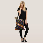 Gnome-O-Ween Strip (Medium) Tote Bag (Op model)