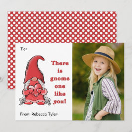 Gnome One als You Classroom Photo Valentijnsdag Feestdagenkaart